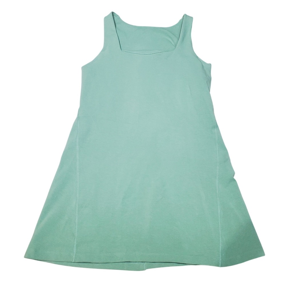 Happy Earth Apparel Mint Green Sleeveless Organic Cotton A-Line Active Size M